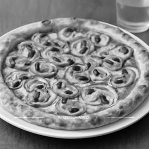 Onion Mushroom Pizza