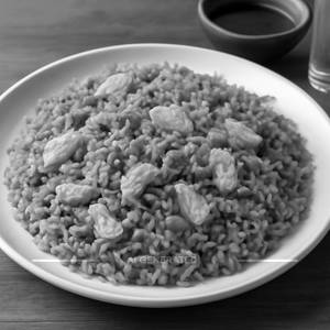 Egg Chicken Schezwan Fried Rice