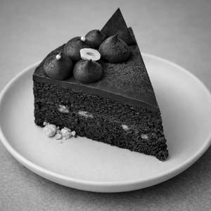 Dark Chocolate Cake Slice [160 grams]