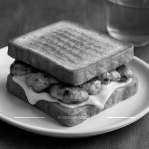 Chicken cheese sandwich