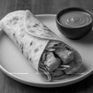 Peri Peri Paneer Wrap