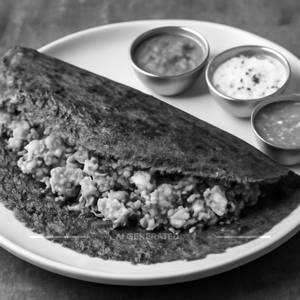 Ragi Panner Ravva Dosa