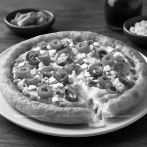 Veg Volcano Pizza