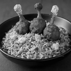 Chicken Lollipop Fried Rice