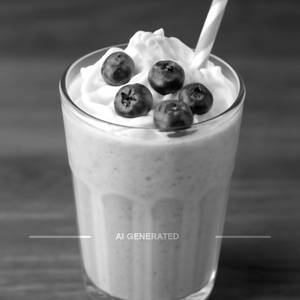 Blueberry Milkshakes