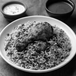 Mini Gongura Chicken Biryani