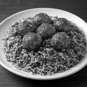 Egg Manchurian Fried Rice