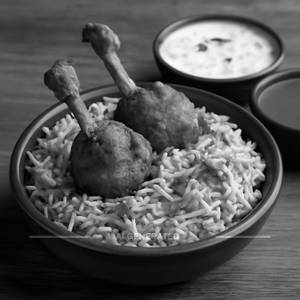 Mini Chicken Lollipop Biryani