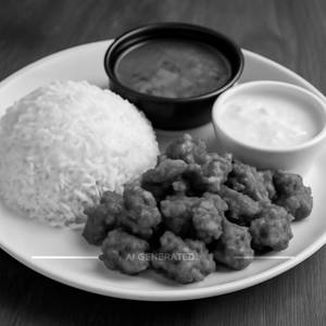 Rice chicken Fry combo