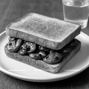 Mushroom sandwich