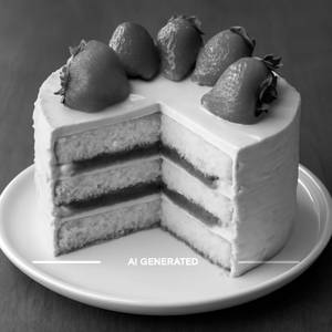 Strawberry Cake 500g