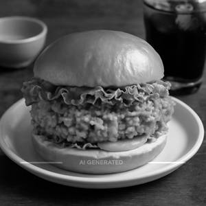 Zinger chicken burger