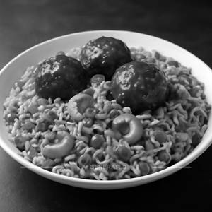 Veg Manchurian Cashewnut Fried Rice