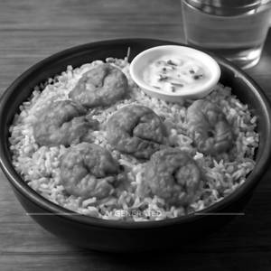 Prawns biryani