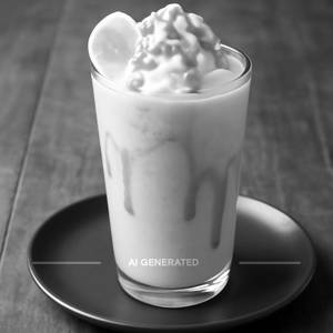 Banana Carmel Thick Shake