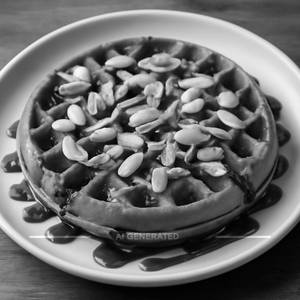 Nutty Nutella Waffle
