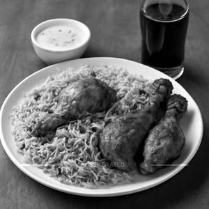 Chicken Biryani & Tandoori Leg Combo