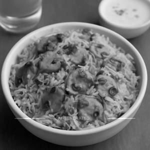 Mushroom Biryani