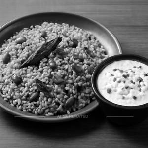 Chintapandu Pulihora +Curd Rice