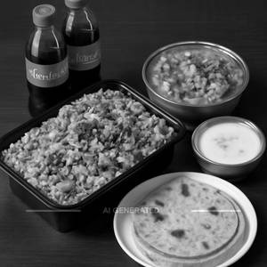 Veg Biryani Jumbo pack(5 to 6 pax)(250ML SOFT DRINK-2+ SWEET+ROTI-2+VEG CURRY-250ML)