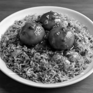 Egg manchuria fried rice