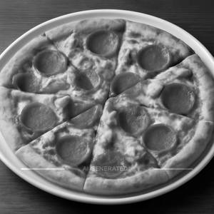 Medium Chicken Salami pizza(6pcs)