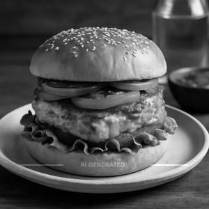 Spicy Paneer Burger