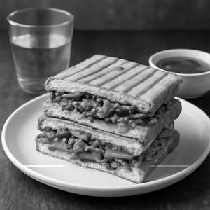 Crispy Mixed Veg Sandwich