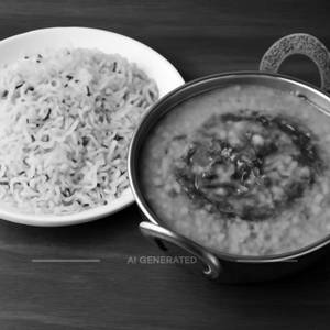 Dal Tadka With Jeera Rice