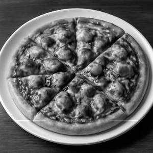 Medium Bbq chicken pizza(6 pcs)