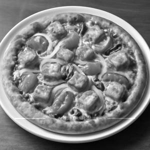 Paneer Tikka Masala Pizza [8" Inch Medium]