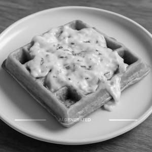 Creamy Chesse Waffy