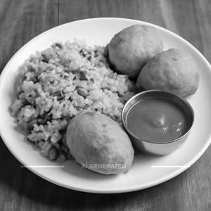 Uggani  Mirchi Bhaji