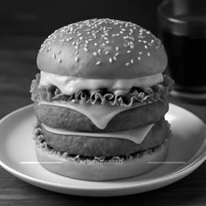 Veg Maharaja Burger