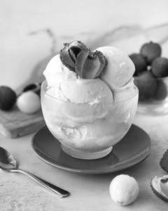 Lychee With Ice Cream