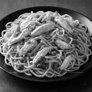 Chicken noodles salt and pepper