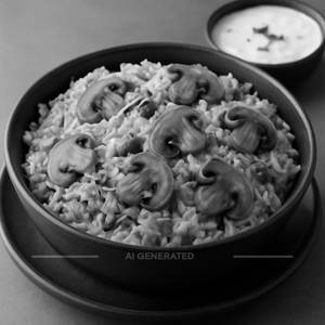 Mushroom Biryani                     