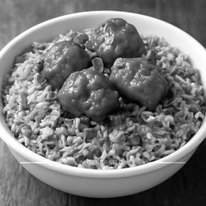 Chicken Manchurian Fried Rice