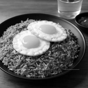Egg Schezwan Rice