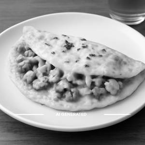 Chicken Cheese Omelette