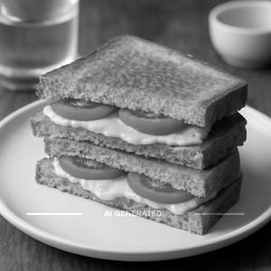Tomato And Cheese Sandwich