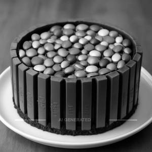KitKat Gems Cake        