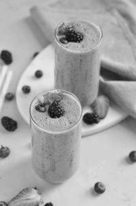 Blueberry Dryfruit Shake