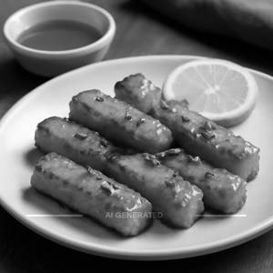 Honey glazed lemon paneer