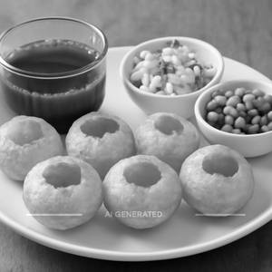 Pani Puri [Per Plate]