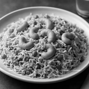 Kaju Fried Rice+ mexican brownie