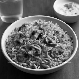 Mushroom Biryani