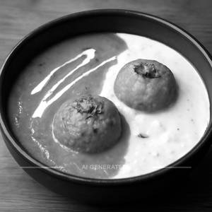 Malai Kofta Red White Gravy