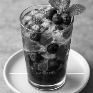 Blue Berry Mojito