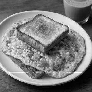 Bread omelette
